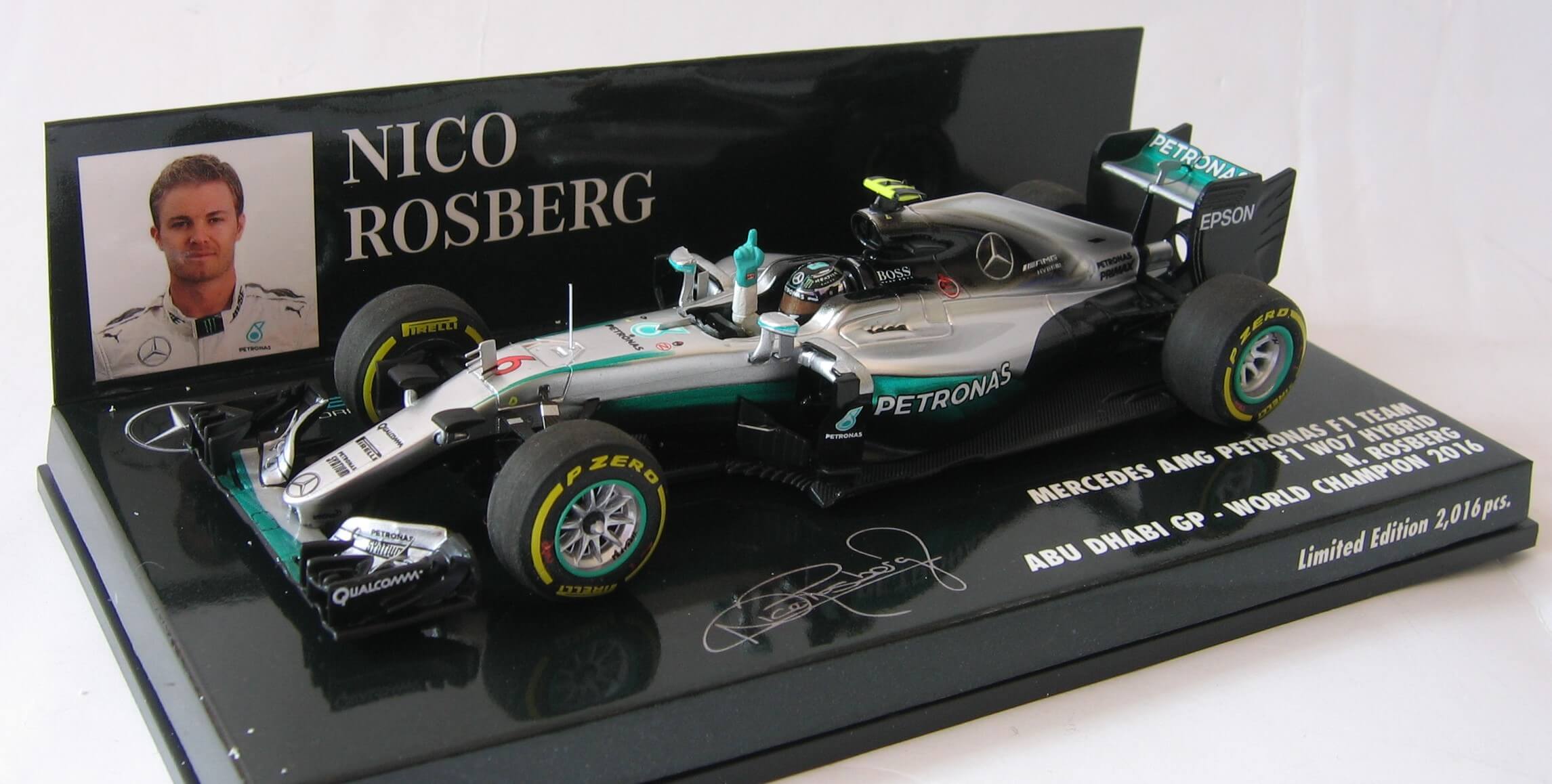 2016 Mercedes W07 Rosberg