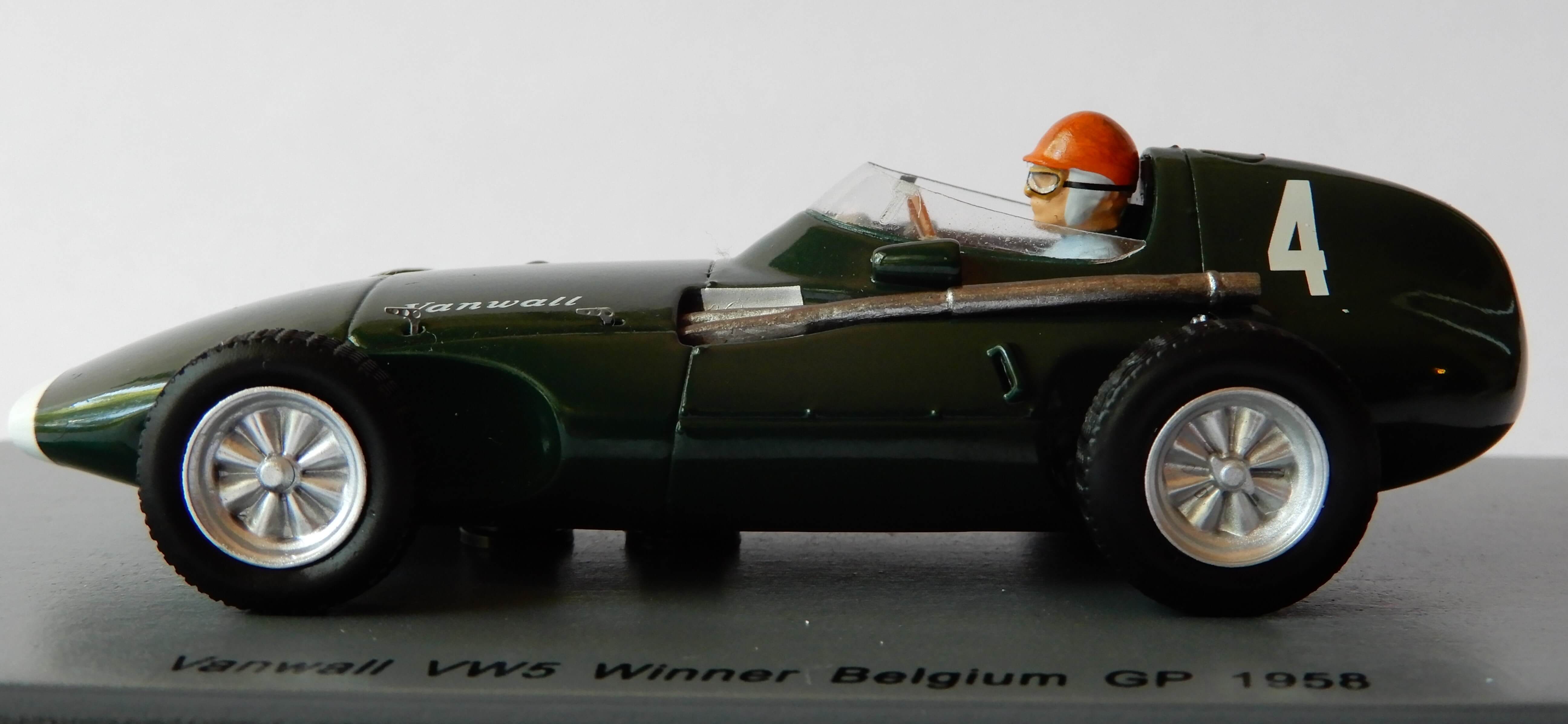 Vanwall VW5 Tony Brooks 1958