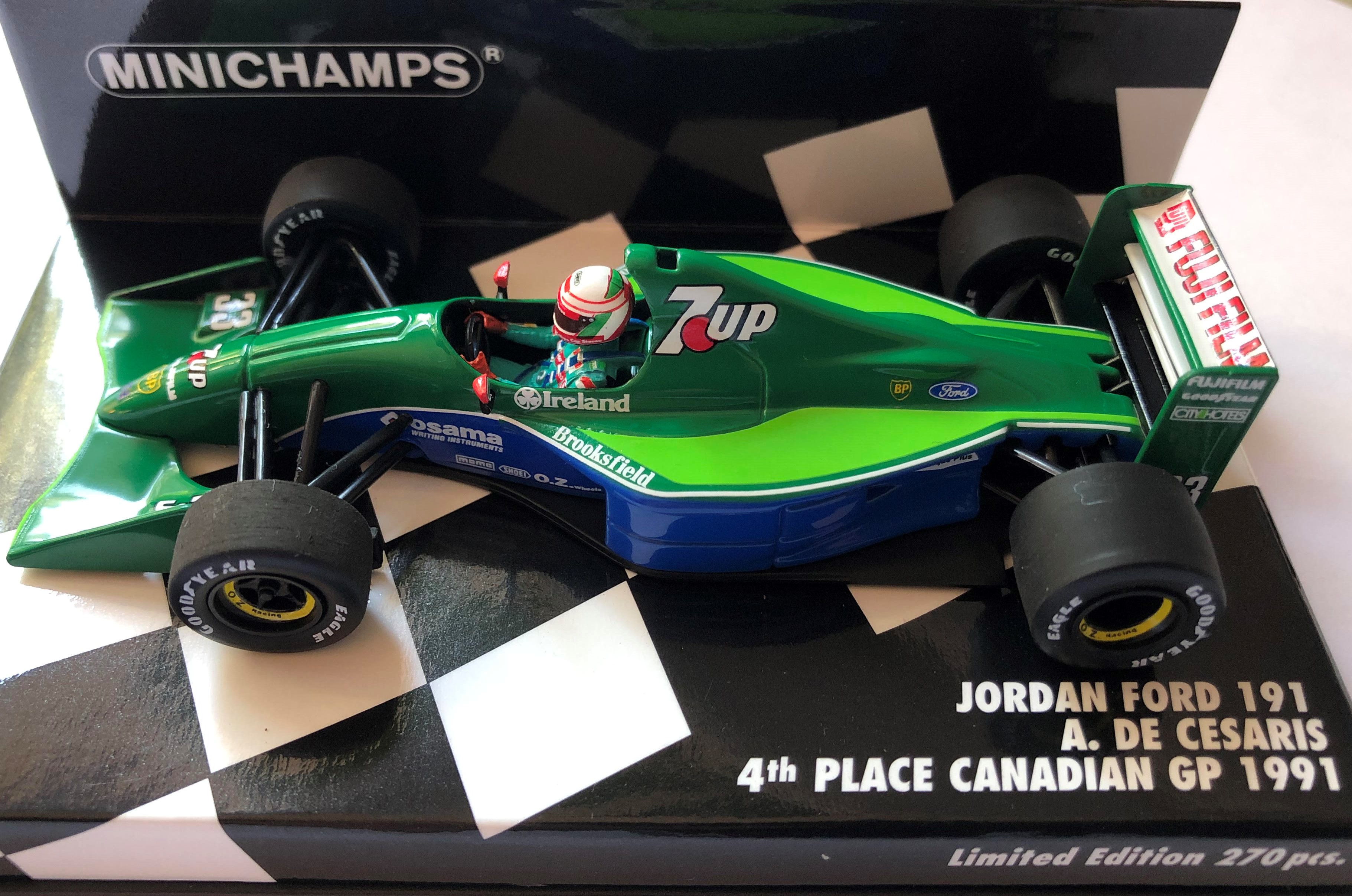 De Cesaris' Jordan Ford 191