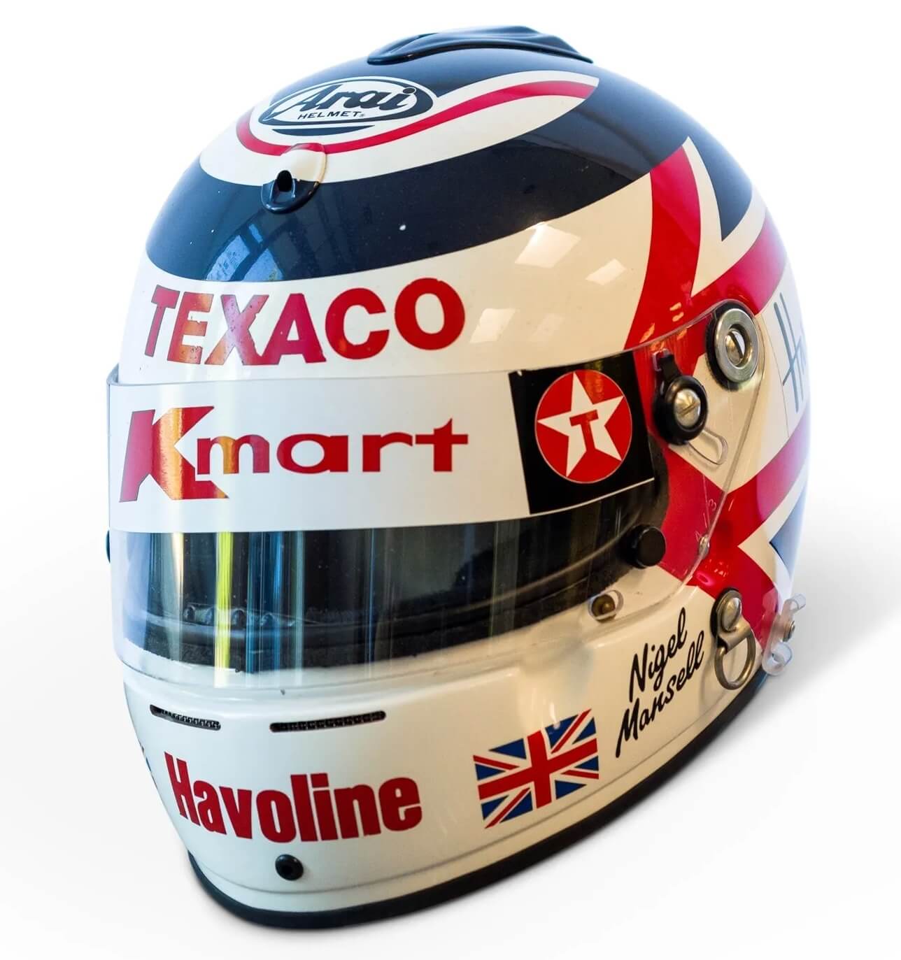 Nigel Mansell helmet