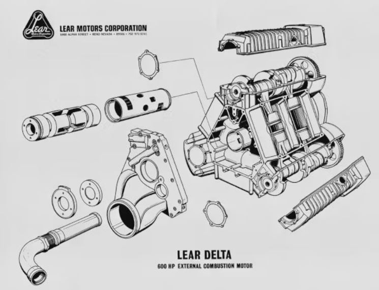 Lear Steam engine