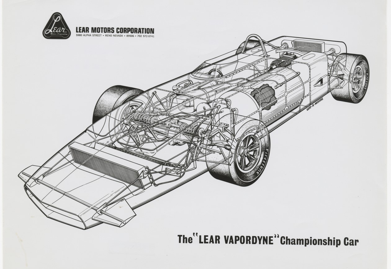 Technical drawing of the Vapordyne